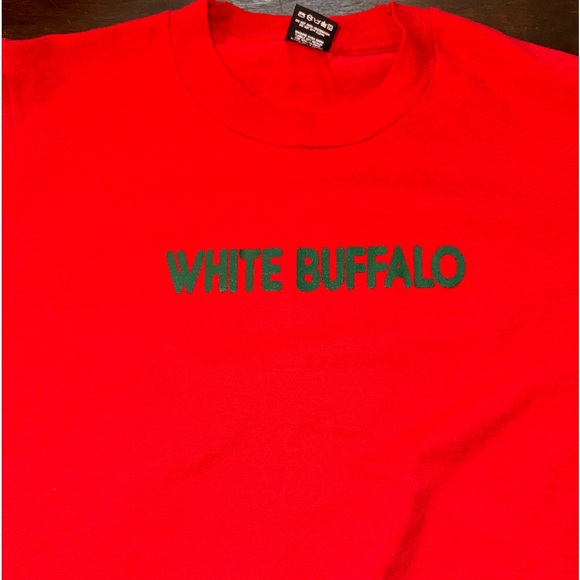 Vintage Screen Stars Best Graphic Tee: “White Buffalo” Camo shirt: SZ 14-16 - Picture 3 of 5